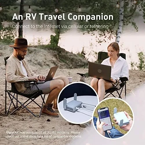 The GL.iNet GL-MT3000 Beryl AX Wi-Fi 6 Travel Router, 2.5G WAN in real use