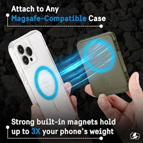 The Pelican MagSafe Wallet for iPhone - Slim Magnetic Phone Wallet compared in context
