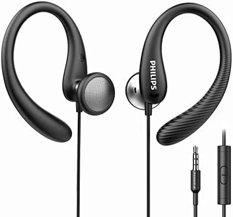 Another view of the PHILIPS Over The Ear Earbuds, Flexible Wrap Around Earbuds, Around