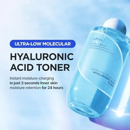 Close look at the ISNTREE Ultra-Low Molecular Hyaluronic Acid Toner | Korean Hydrating Toner build quality