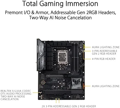 Gamer at a desk using a PC built on the TUF Z790-Plus WiFi motherboard