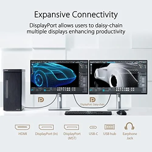 Another view of the ASUS ProArt PA279CRV 27 Inch 4K UHD USB-C HDR Professional