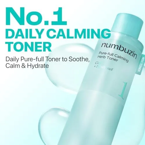Close look at the numbuzin No.1 Toner | Pure-Full Calming Herb Toner | Breakouts build quality