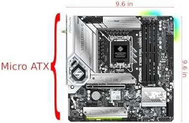 Close up of the VRM heatsink and white and silver styling