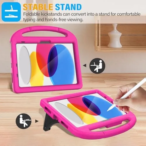 The SUPLIK Kids Case for iPad A16 11-Inch 2025 (11th Gen) in real use