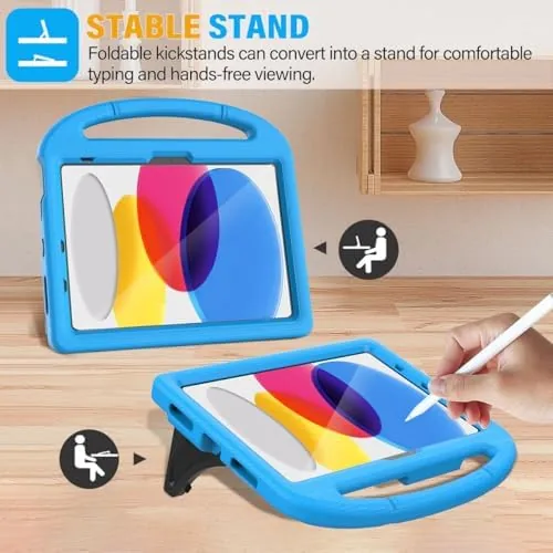 The SUPLIK Kids Case for iPad A16 11-Inch 2025 (11th Gen) in real use