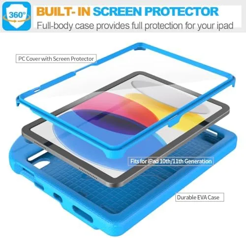 The SUPLIK Kids Case for iPad A16 11-Inch 2025 (11th Gen) compared in context