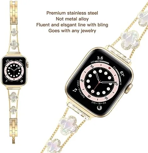 The band worn during a formal evening outfit with the watch face glowing
