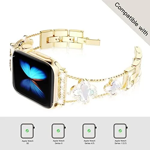 The diamond band styled alongside a watch face in a jewelry display setting