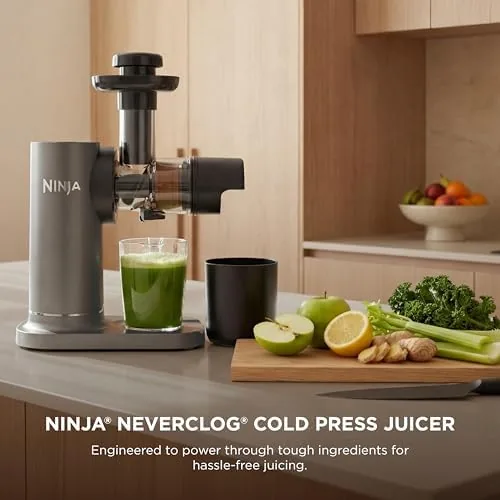 Close up of the auger and feeding chute of the NeverClog juicer