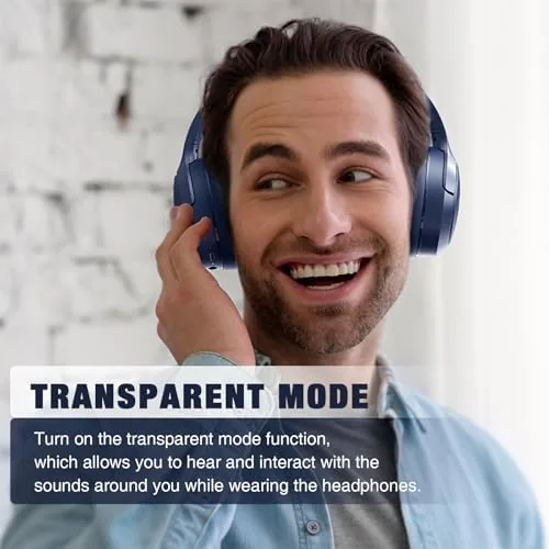 The RUNOLIM Active Noise Cancelling Headphones, Wireless Bluetooth Over Ear | compared in context