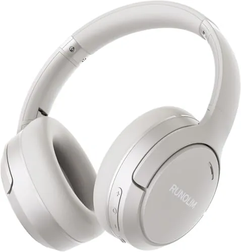 Testing the RUNOLIM Active Noise Cancelling Headphones, Wireless Bluetooth Over Ear | over two weeks