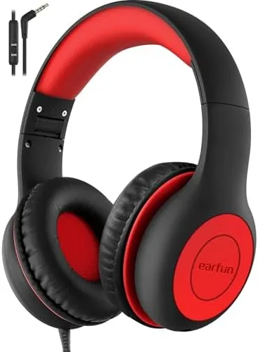 EarFun K1 Kids Headphones Review: Safe Volume, Shareport Fun for Little Listeners