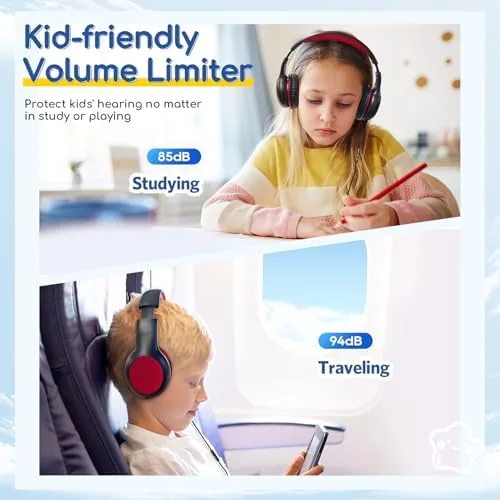 EarFun K1 headphones folded into their compact travel size