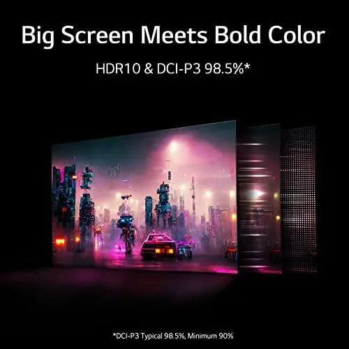 OLED monitor side by side with a conventional IPS gaming panel