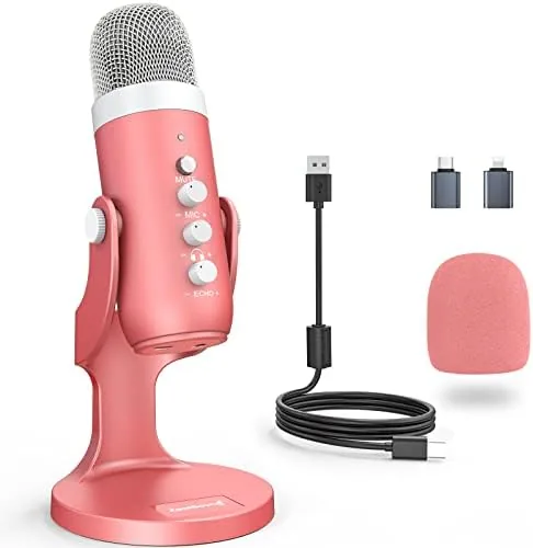 ZealSound Podcast Microphone for iPhone PC & Mac, Noise Cancellation USB Mic with Volume Review: Tested and Rated