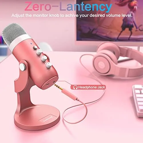 The ZealSound Podcast Microphone for iPhone PC & Mac, Noise Cancellation in real use