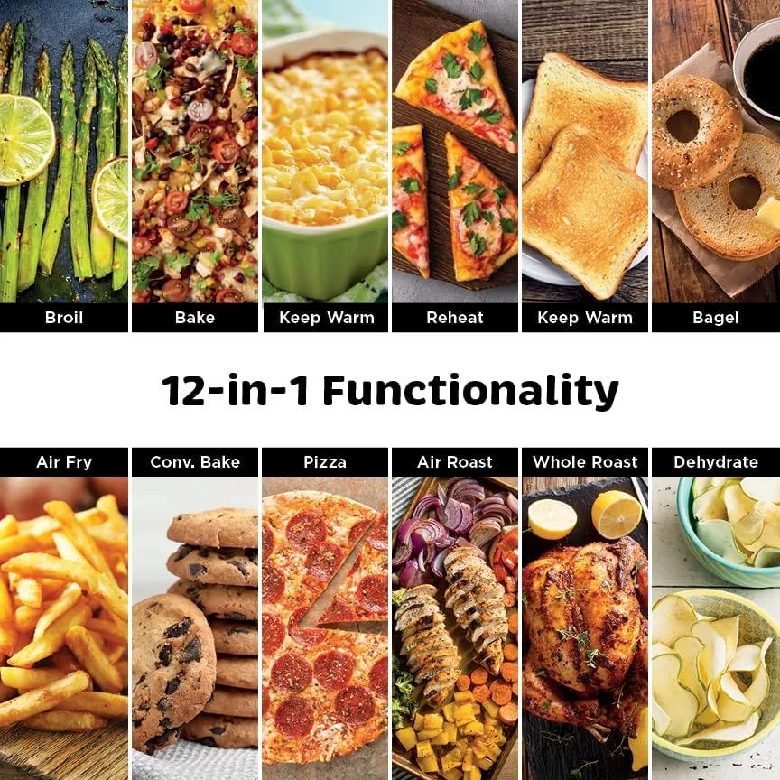A complete family dinner with a main dish and side finished together by the oven