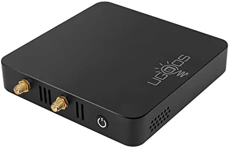 Detail shot of the Ugoos AM6B Plus TV Box Amlogic S922X-J Android 9.0 DDR4 features