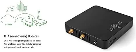 Another view of the Ugoos AM6B Plus TV Box Amlogic S922X-J Android 9.0 DDR4