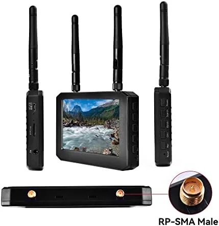 The FPV Monitor for FPV Camera- 5.8Ghz 4.3" FPV Display Screen compared in context