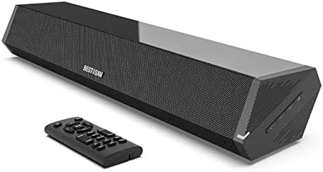 Overview of the Bestisan Sound Bars for TV, 16'/50W Small Soundbar for TV