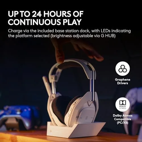 The Logitech G Astro A50 X Multi-Platform Wireless Gaming Headset compared in context