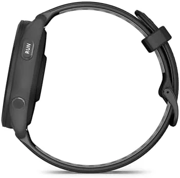 The Forerunner 265 worn with smart casual clothing showing it works as a daily watch