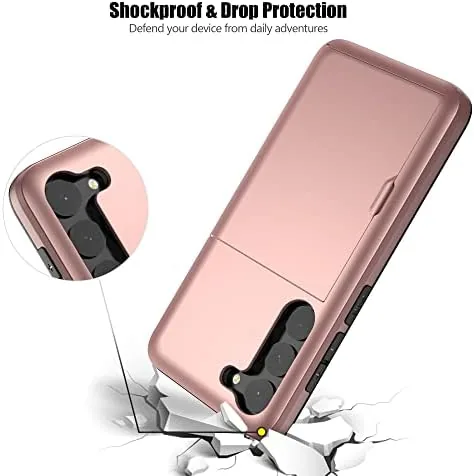 Another view of the Nvollnoe for Samsung Galaxy S23 Plus Case with Card Holder