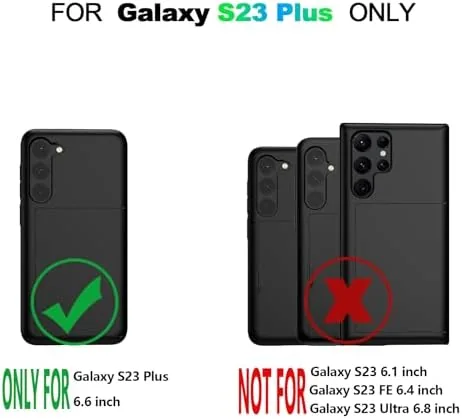 Testing the Nvollnoe for Samsung Galaxy S23 Plus Case with Card Holder over two weeks