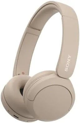 Sony WH-CH520 Wireless On-Ear Bluetooth Headphones with Mic, Cappuccino | Comfortable Lightweight Design, Up Review: Tested and Rated