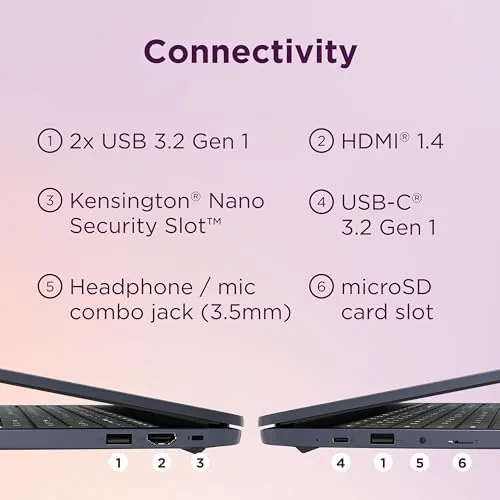 Chrome OS settings showing battery percentage on the IdeaPad Chromebook