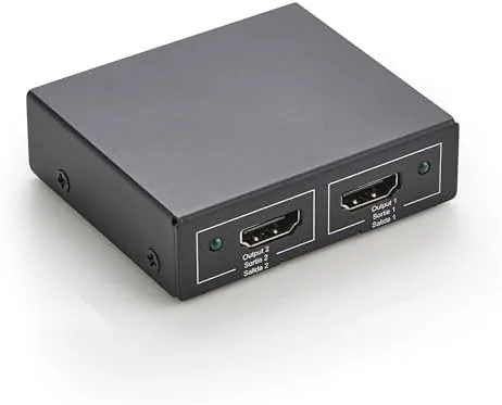 Amazon Basics HDMI Splitter 1 in 2 Out for Dual Monitors, 4K@30Hz, 1080P, Mirror Review: Tested and Rated