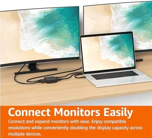 The Amazon Basics HDMI Splitter 1 in 2 Out for Dual compared in context