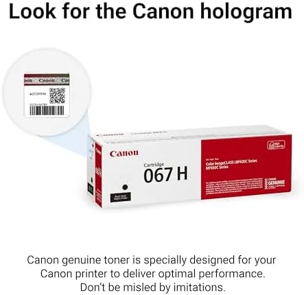 Another view of the Canon Genuine 067 Black Toner Cartridge High Capacity Compatible with
