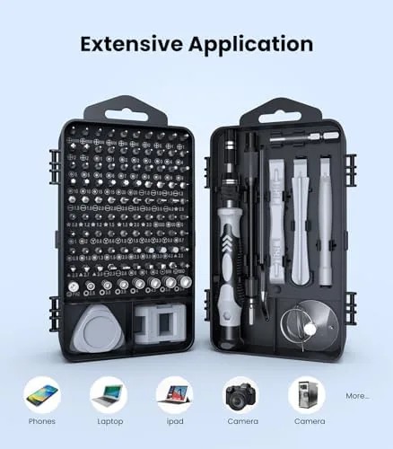 Testing the AXTH 115-in-1 Precision Screwdriver Set, [Super Durable] Mini Professional Magnetic over two weeks