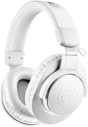 Audio-Technica ATH-M20xBTWH Wireless Over-Ear Headphones with Mic, 60 Hour Battery Life, Studio-Quality Sound, 40 Review: Tested and Rated