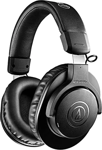 Testing the Audio-Technica ATH-M20xBTWH Wireless Over-Ear Headphones with Mic, 60 Hour Battery over two weeks