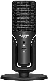 Close look at the SENNHEISER Professional Profile - USB Cardioid Condenser Microphone & Table build quality