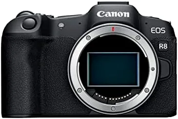 Canon EOS R8 Mirrorless Camera Body, Full‑Frame CMOS Sensor, 24.2 Megapixels, 4K 60p Video Review: Tested and Rated