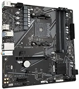 BIOS screen of the B550M K showing the Q-Flash update utility