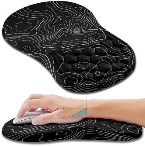 Overview of the Hokafenle Ergonomic Mouse Pad Wrist Support, Wrist Rest Mousepad for