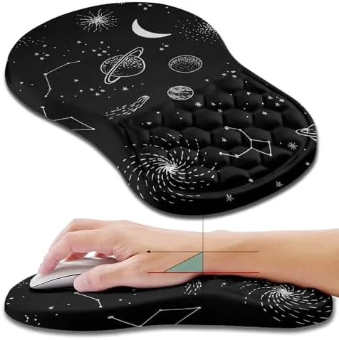 Overview of the Hokafenle Ergonomic Mouse Pad Wrist Support, Wrist Rest Mousepad for