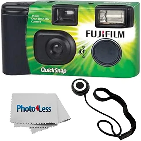 Overview of the Fujifilm QuickSnap Flash 400 Disposable 35mm Camera - Hand Strap
