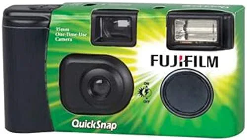 Close look at the Fujifilm QuickSnap Flash 400 Disposable 35mm Camera - Hand Strap build quality