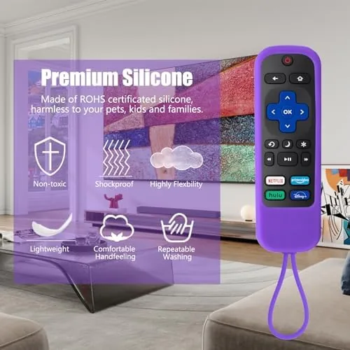 The 2 Pack Case for Roku Express/Streaming Stick/Premiere - Silicone Remote compared in context