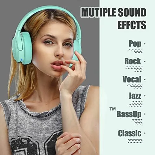 Close look at the BERIBES Bluetooth Headphones Over Ear Wireless HiFi Stereo Headsets 65H build quality