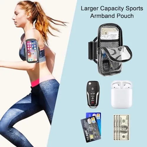 Close look at the Phone Holder for Running, Armband for iPhone 16 15 14 build quality