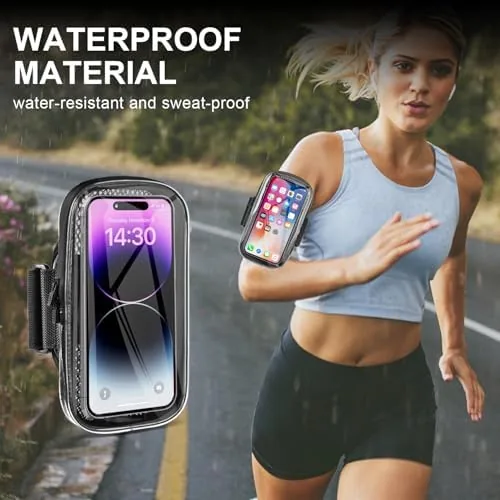 The Phone Holder for Running, Armband for iPhone 16 15 14 compared in context