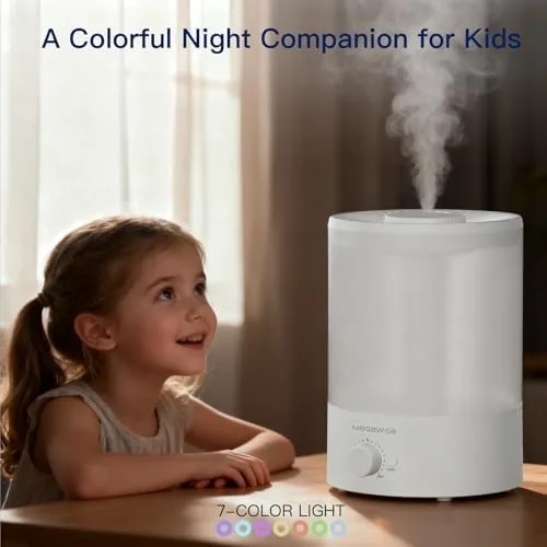 Another view of the MEGAWISE 2 pack 3.5L Ultrasonic Cool Mist Humidifier ,  Top-Fill